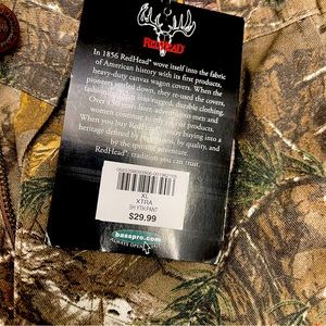 RealTree Redhead Camo Silent-Hide pants.